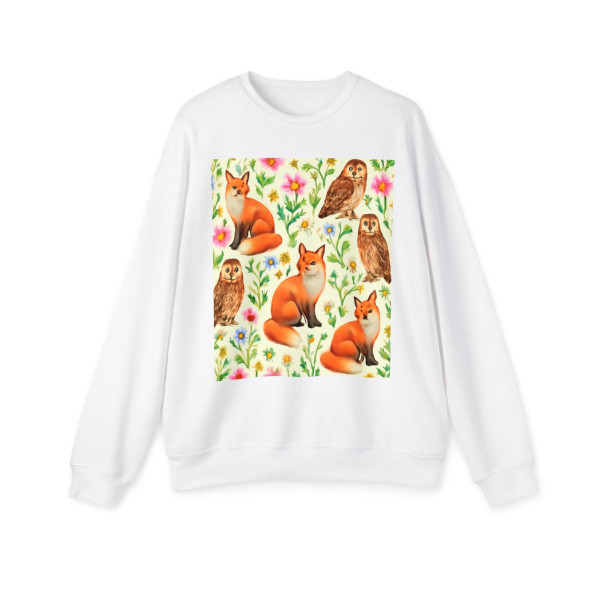 Whimsical Forest Fables - Unisex Drop Shoulder Sweatshirt
