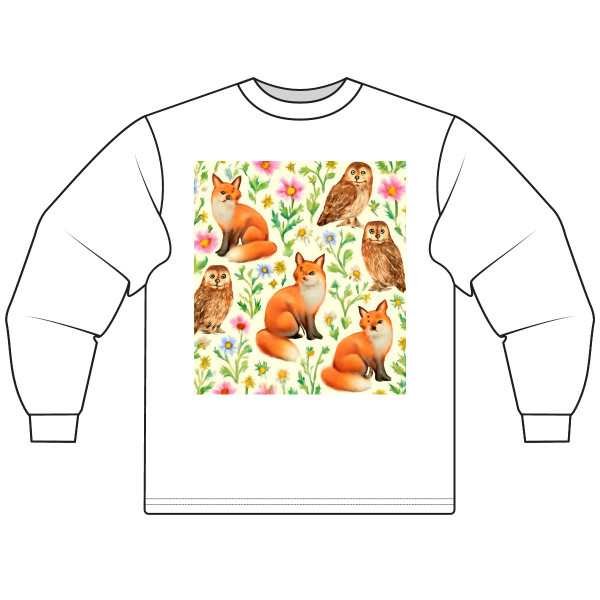 Whimsical Forest Fables - Unisex Long Sleeve T-Shirt