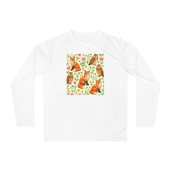Whimsical Forest Fables - Unisex Performance Long Sleeve Shirt