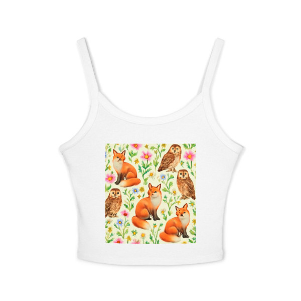 Whimsical Forest Fables - Women's Spaghetti Strap Tank Top