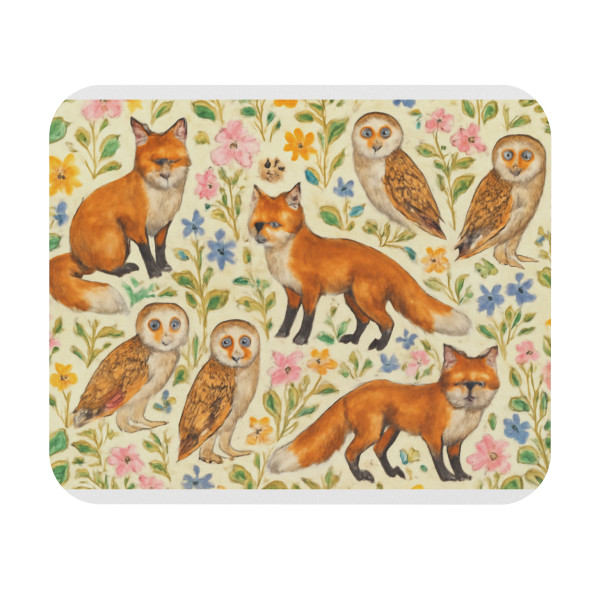 Whimsical Forest Fables - Mouse Pad (Rectangle)