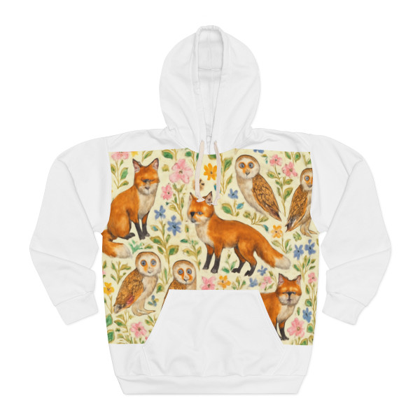 Whimsical Forest Fables - Unisex Pullover Hoodie (AOP)