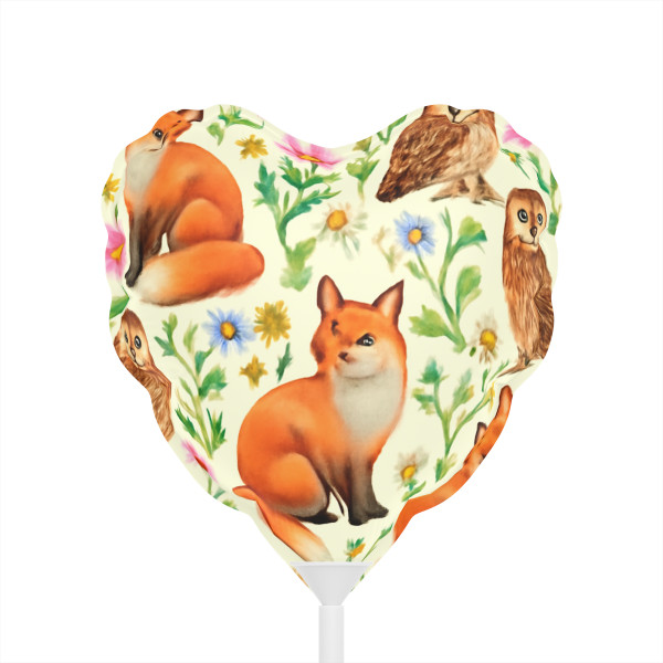 Whimsical Forest Fables - Balloons (Round and Heart-shaped), 6"