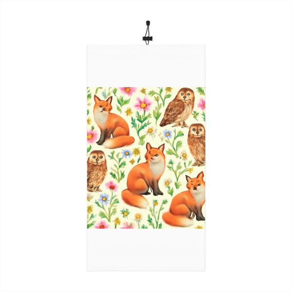 Whimsical Forest Fables - Winter Neck Gaiter With Drawstring