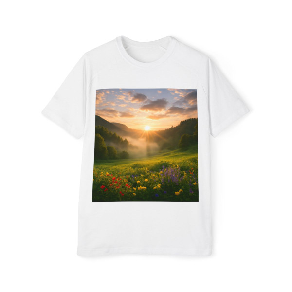 Lush Valley Sunrise - Men's Raglan T-Shirt