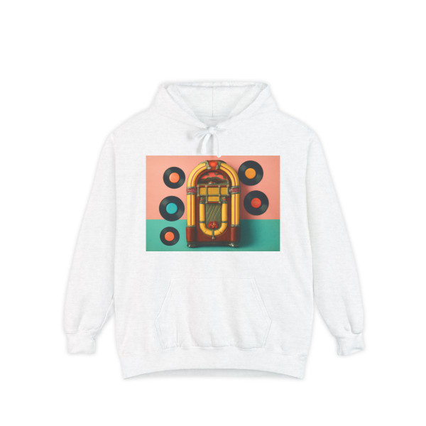 Classic Vinyl Vibes - Unisex Garment-Dyed Hoodie