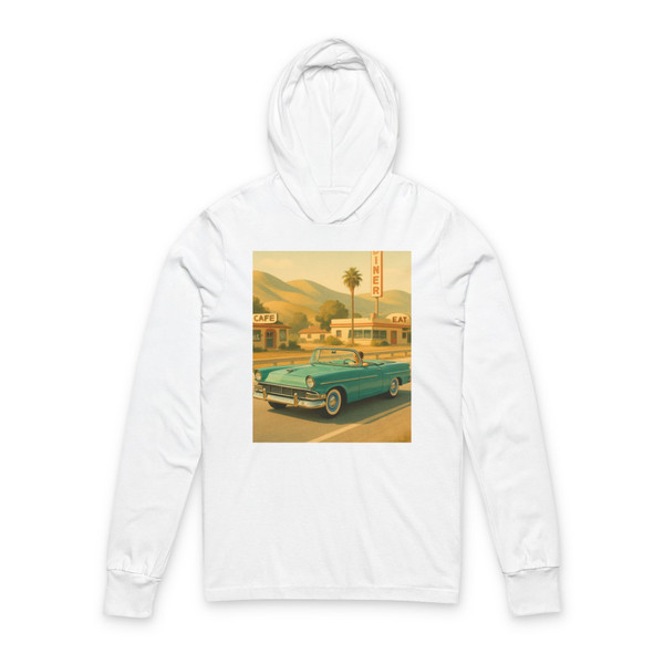 Retro Road Trip - Unisex Hooded Long Sleeve Tee