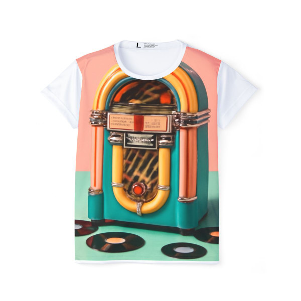 Classic Vinyl Vibes - Women's Sports Jersey (AOP)