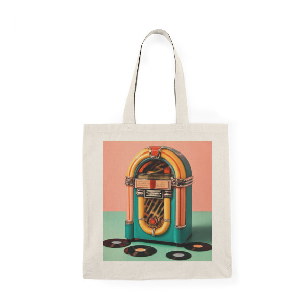 Classic Vinyl Vibes - Natural Tote Bag