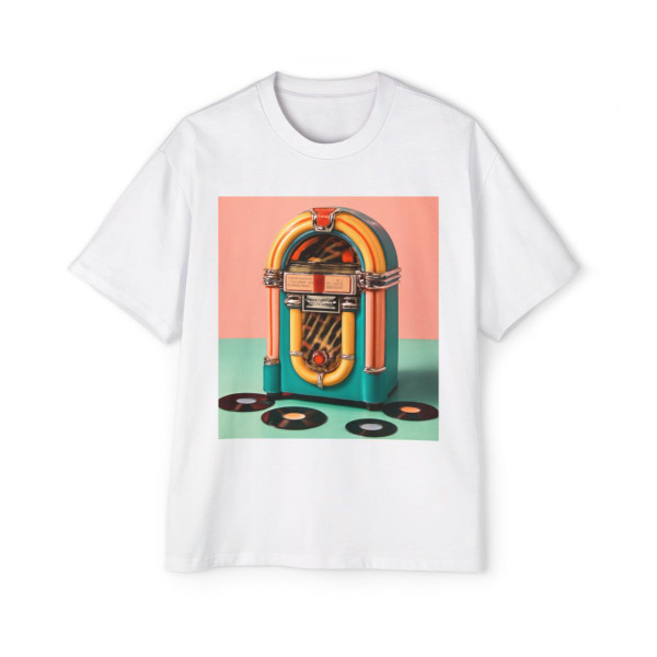 Classic Vinyl Vibes - Men's Heavy Oversized Tee