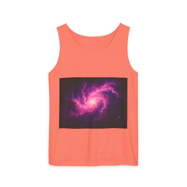 Luminous Nebula Reverie - Unisex Garment-Dyed Tank Top