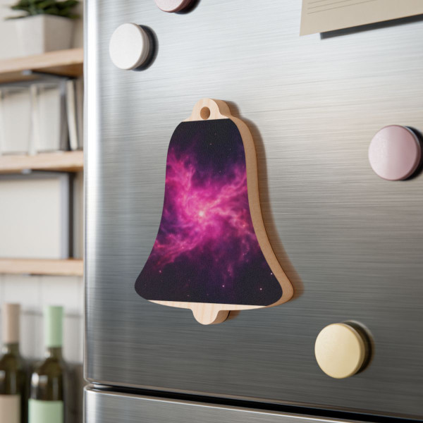 Luminous Nebula Reverie - Wooden Ornaments