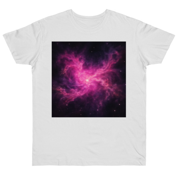 Luminous Nebula Reverie - Single Jersey T-shirt