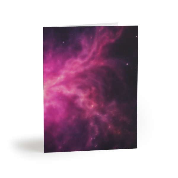 Luminous Nebula Reverie - Greeting cards (8, 16, and 24 pcs)