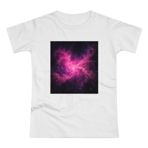 Luminous Nebula Reverie - Single Jersey Women's T-shirt