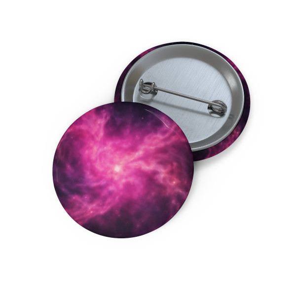 Luminous Nebula Reverie - Custom Pin Buttons