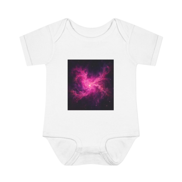 Luminous Nebula Reverie - Infant Baby Rib Bodysuit