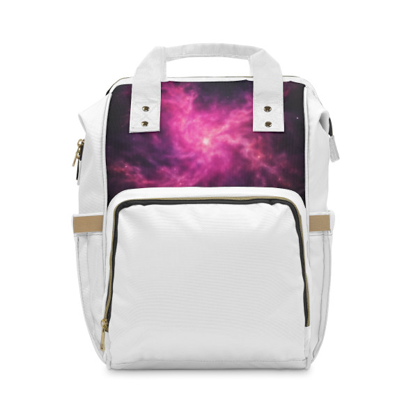 Luminous Nebula Reverie - Multifunctional Diaper Backpack