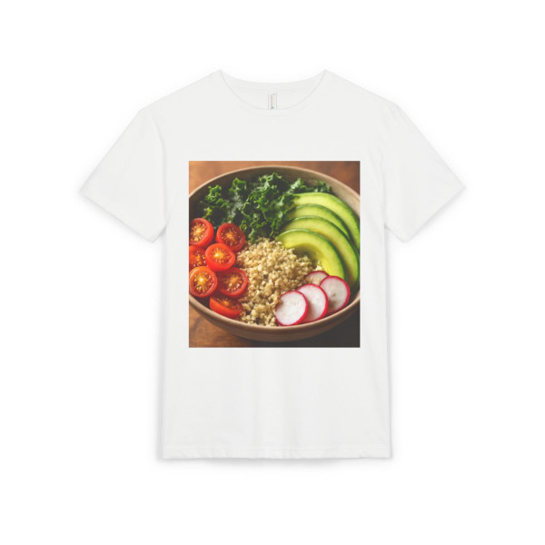 Harvest Bowl Delight - Unisex Sueded T-Shirt