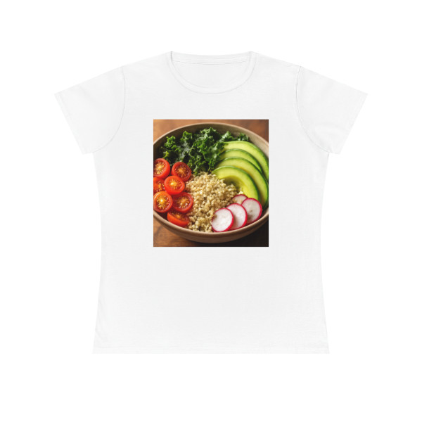 Harvest Bowl Delight - Ladies' Cotton T-Shirt