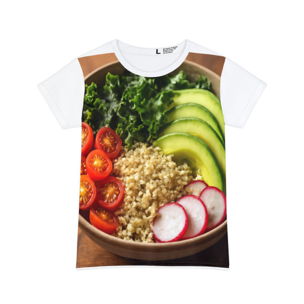 Harvest Bowl Delight - Women's Short Sleeve Shirt (AOP)