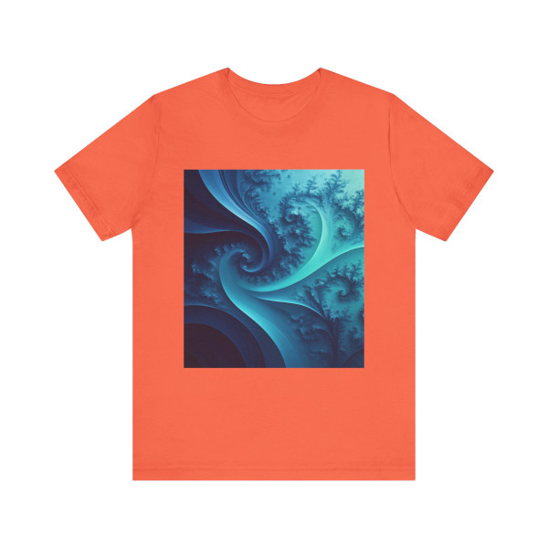 Fractal Harmony Wave - Unisex Jersey Short Sleeve Tee
