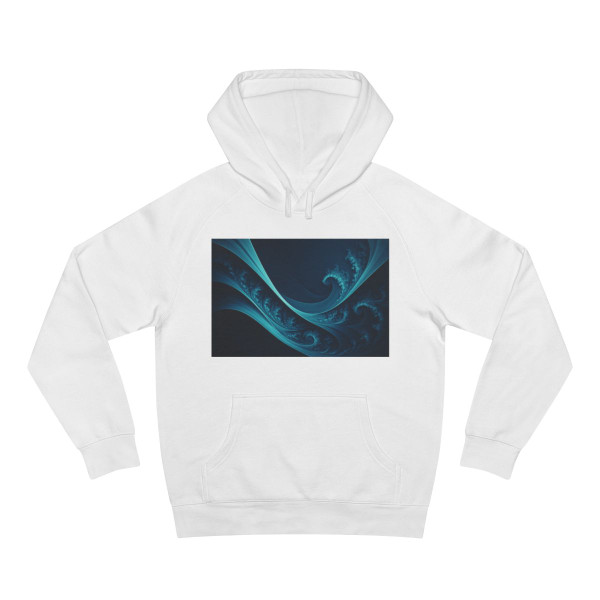 Fractal Harmony Wave - Unisex Supply Hoodie