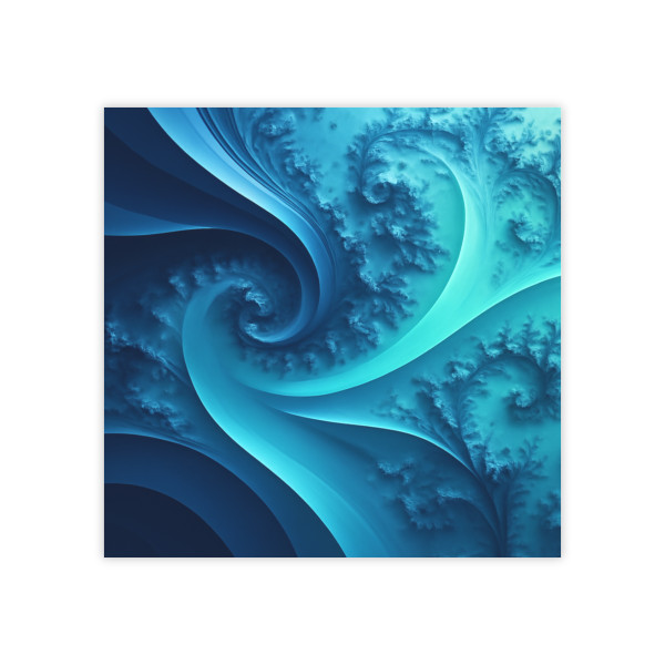 Fractal Harmony Wave - Post-it® Note Pads