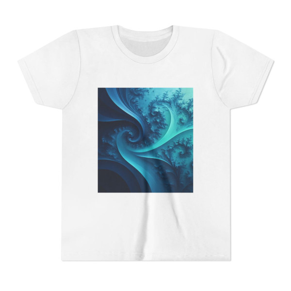 Fractal Harmony Wave - Youth Short Sleeve Tee