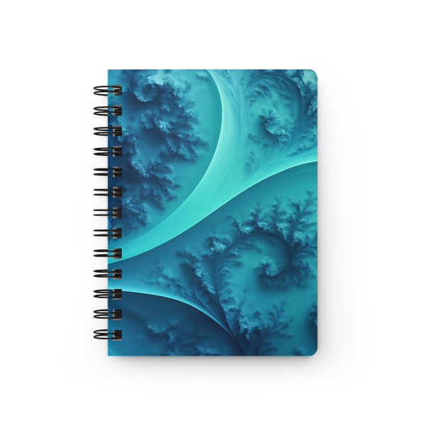 Fractal Harmony Wave - Spiral Bound Journal