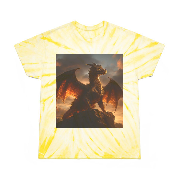 Golden Ember Leviathan - Tie-Dye Tee, Cyclone
