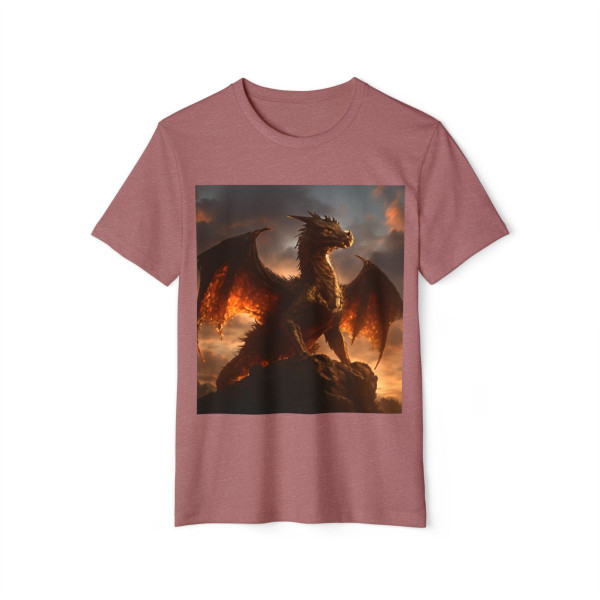Golden Ember Leviathan - Unisex Recycled Organic T-Shirt