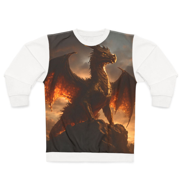 Golden Ember Leviathan - Unisex Sweatshirt (AOP)