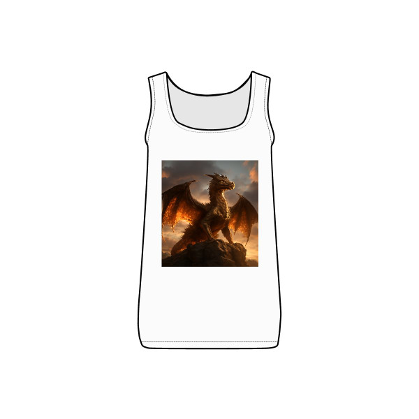 Golden Ember Leviathan - Women's Micro Ribbed Tank