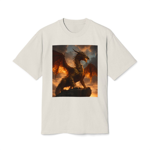 Golden Ember Leviathan - Unisex Heavy Faded Tee