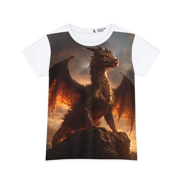 Golden Ember Leviathan - Women's Short Sleeve Shirt (AOP)