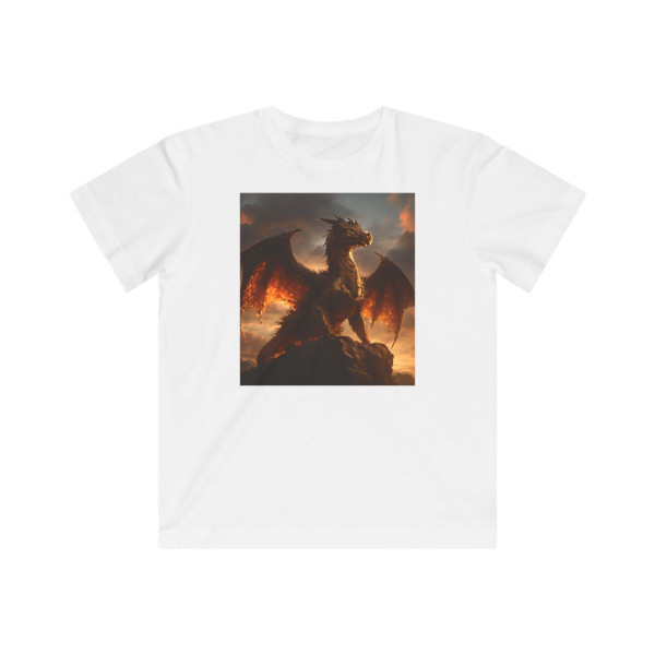 Golden Ember Leviathan - Kids Fine Jersey Tee