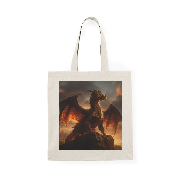 Golden Ember Leviathan - Natural Tote Bag