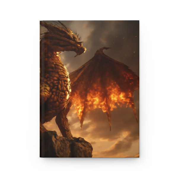 Golden Ember Leviathan - Hardcover Journal Matte