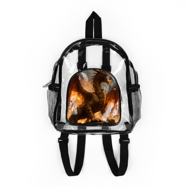 Golden Ember Leviathan - Clear Stadium Backpack