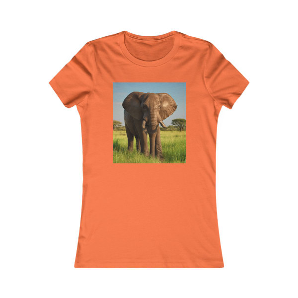 Majestic Elephant Spirit - Women's Favorite Tee