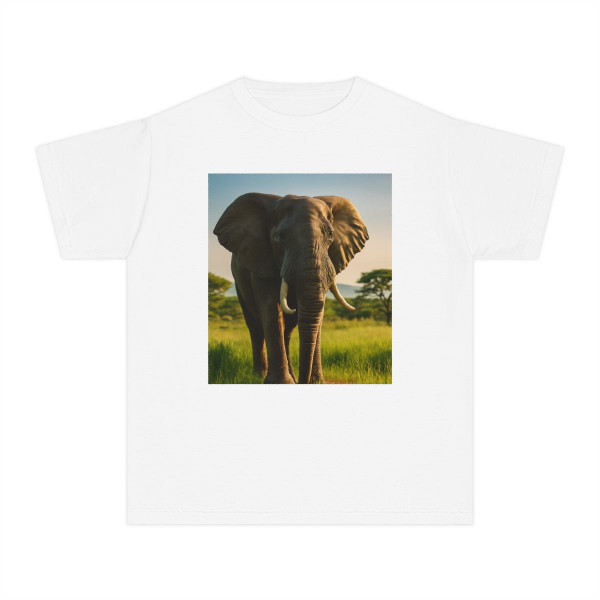 Majestic Elephant Spirit - Youth Midweight Tee