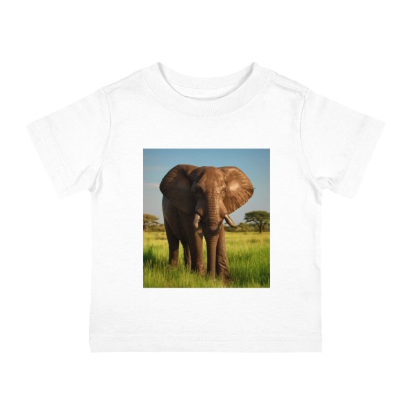 Majestic Elephant Spirit - Infant Cotton Jersey Tee