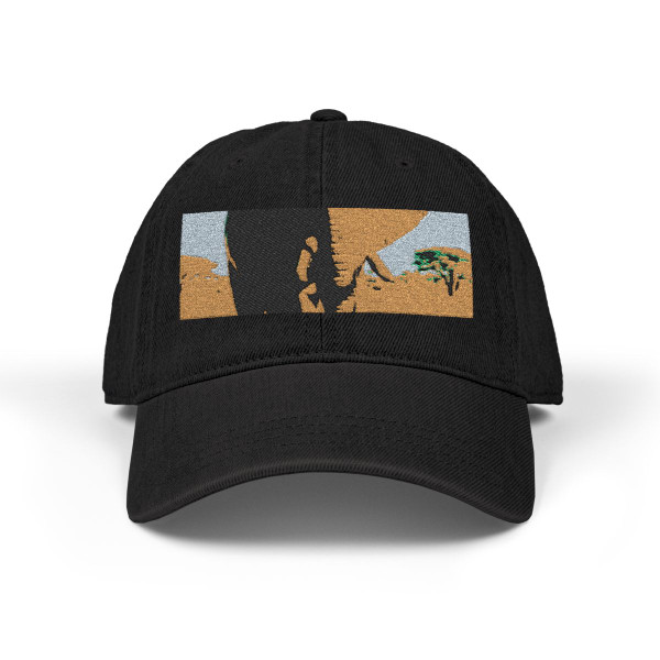 Majestic Elephant Spirit - Denim Hat (Embroidery)