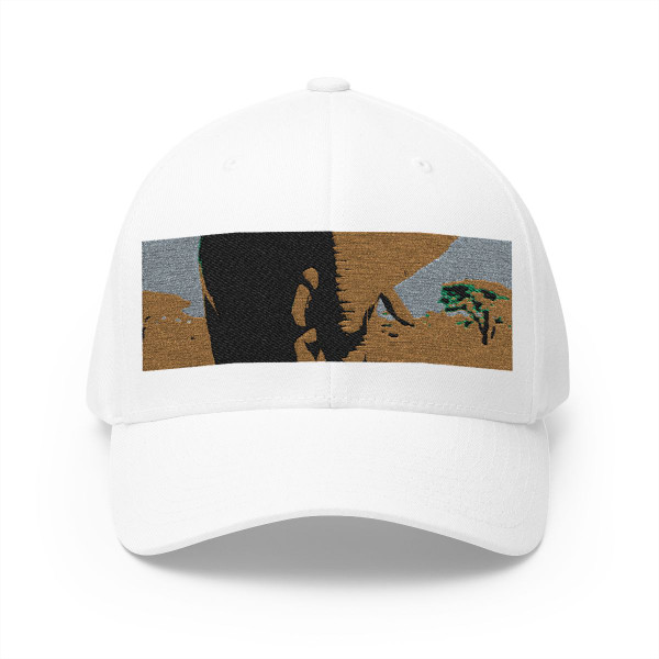 Majestic Elephant Spirit - Closed-Back Structured Cap (Embroidery)