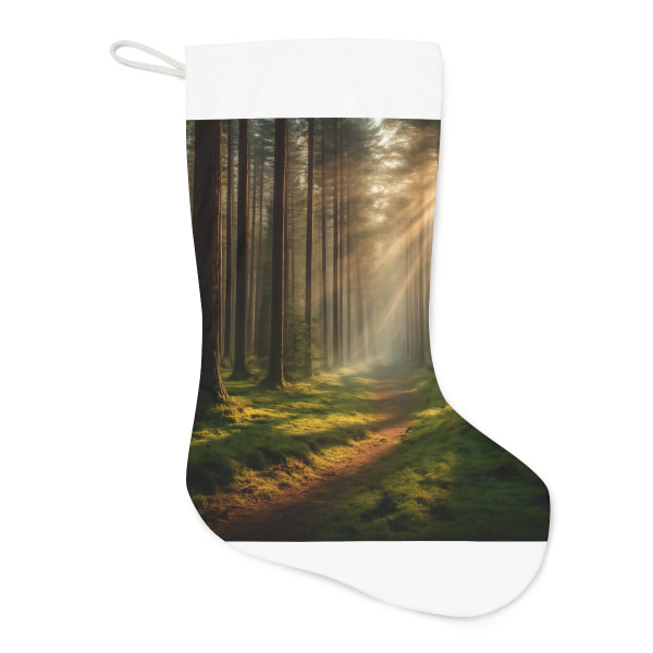 Whispering Pine Forest - Santa Stocking