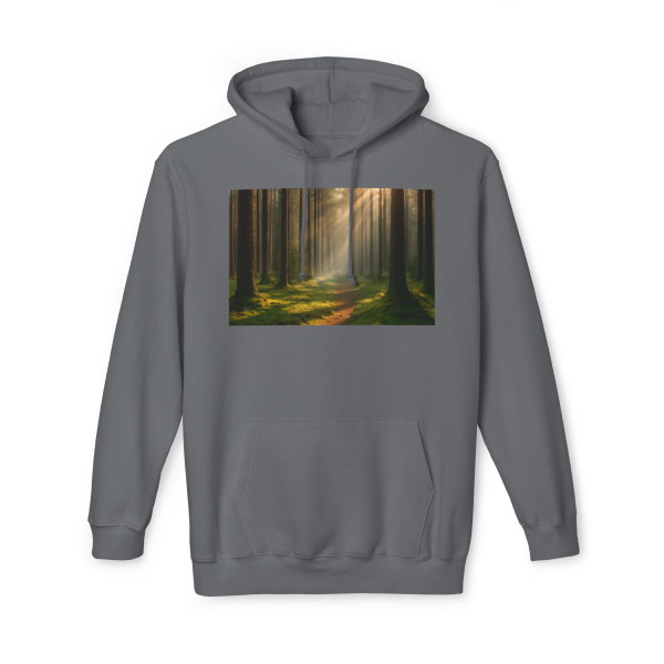 Whispering Pine Forest - Unisex Hooded Sweatshirt, Made in US