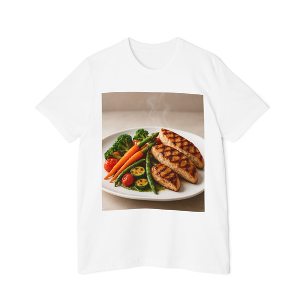 Gastronomic Elegance - USA-Made Unisex Short-Sleeve Jersey T-Shirt