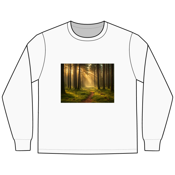 Whispering Pine Forest - Men's Long Sleeve Tee