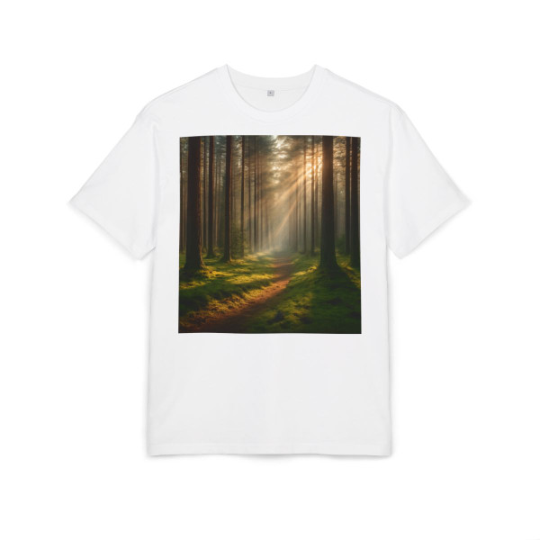 Whispering Pine Forest - Unisex Heavy Oversize Tee